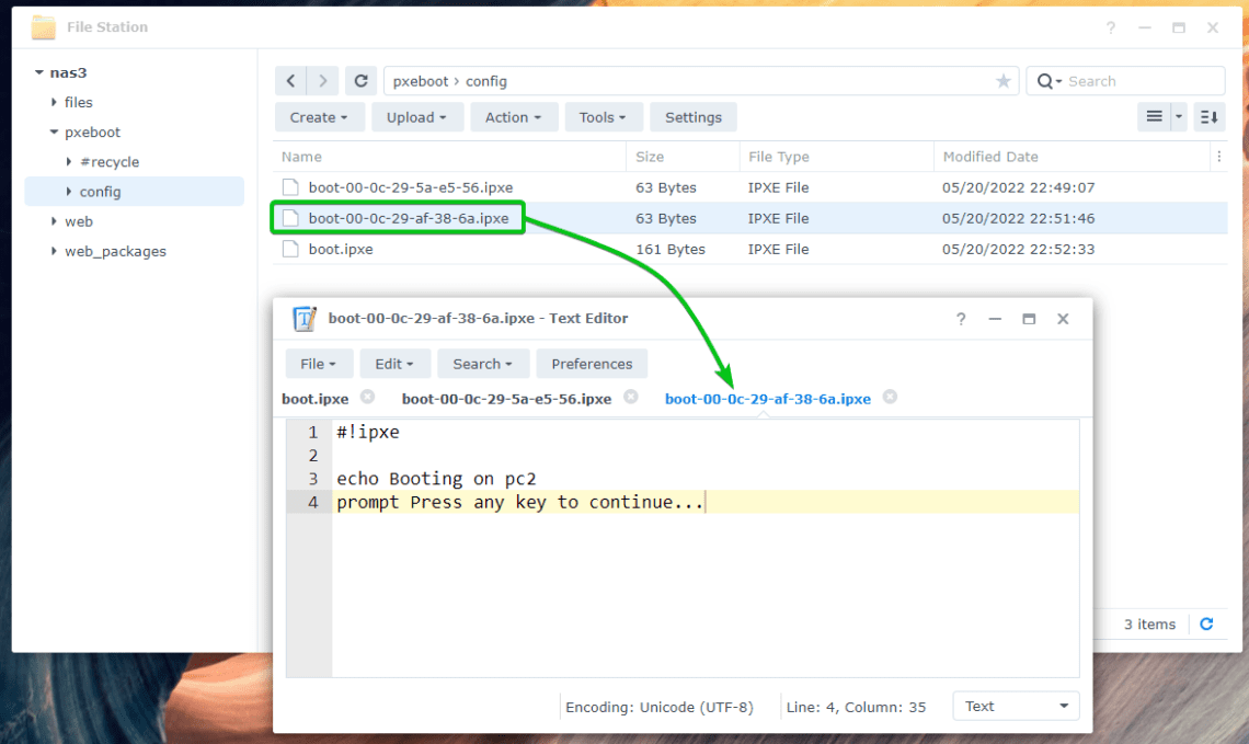 How to Configure Synology NAS for Diskless Booting Ubuntu 22.04 LTS via