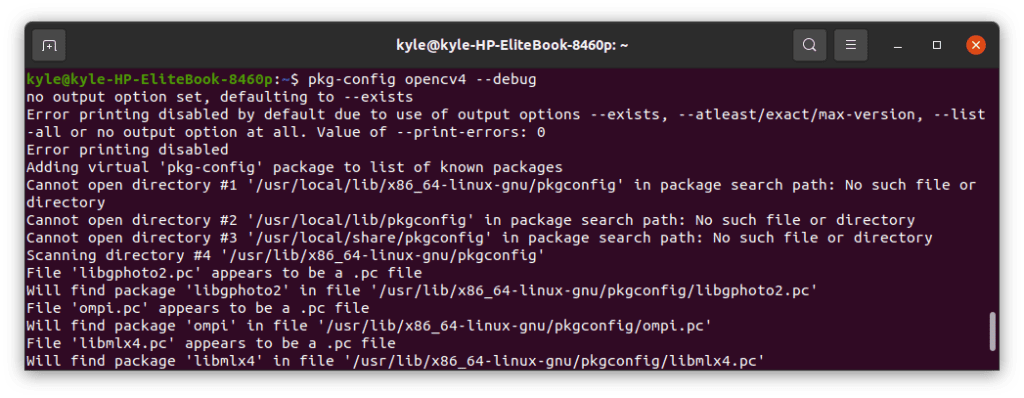 Как установить pkg config на linux