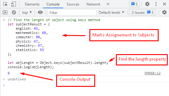 Find The Length Of A JavaScript Object