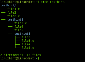 linux find file by extension recursive