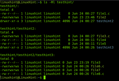 linux find file by extension recursive