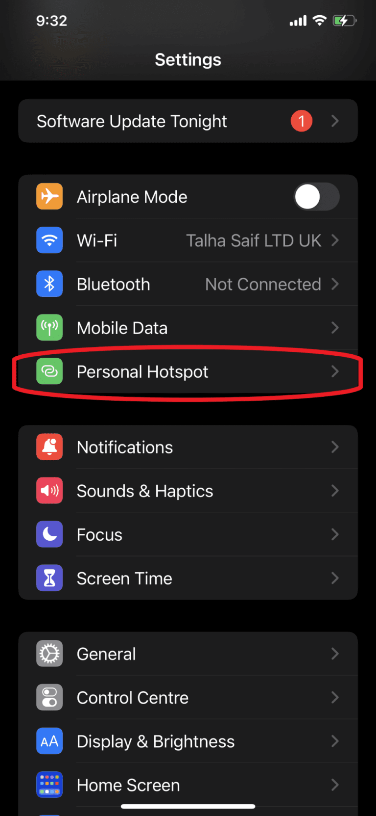 How To Share Wifi From Iphone To Laptop?