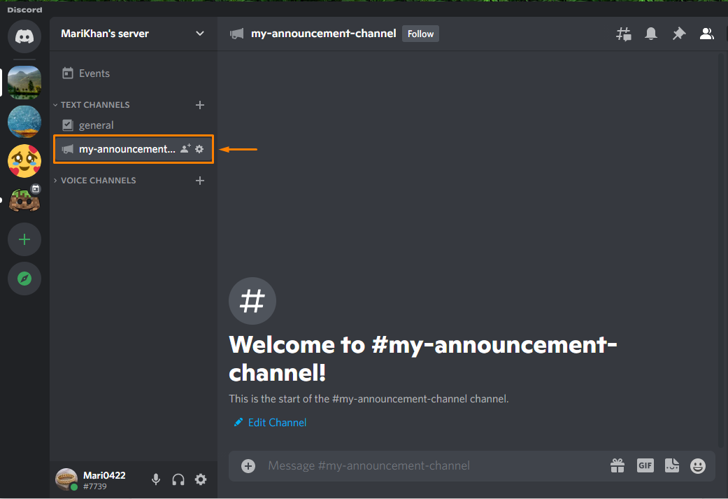 how-to-make-an-announcement-channel-on-discord-desktop