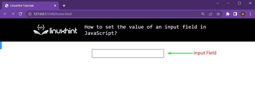 how-to-set-the-value-of-an-input-field-in-javascript