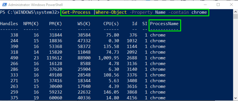 powershell-filter