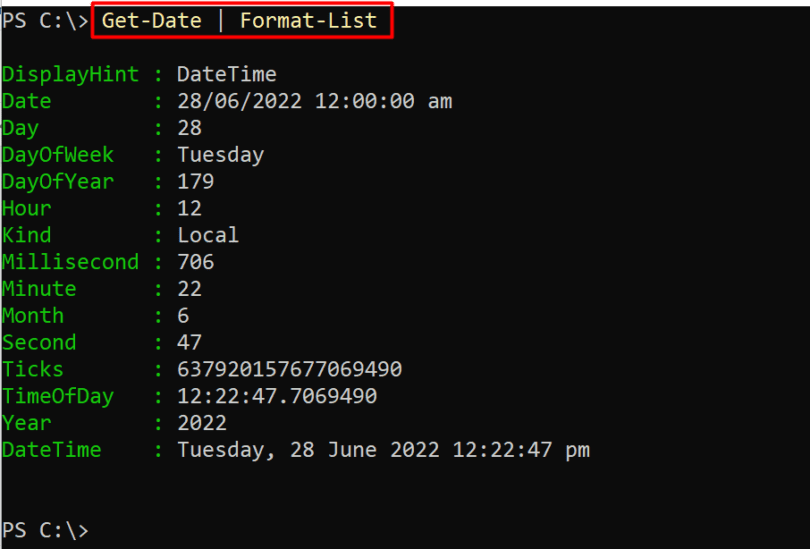 powershell-get-date-javatpoint