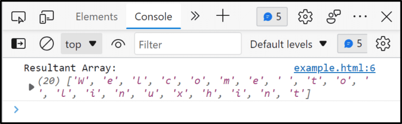 how-to-get-character-array-from-string-in-javascript