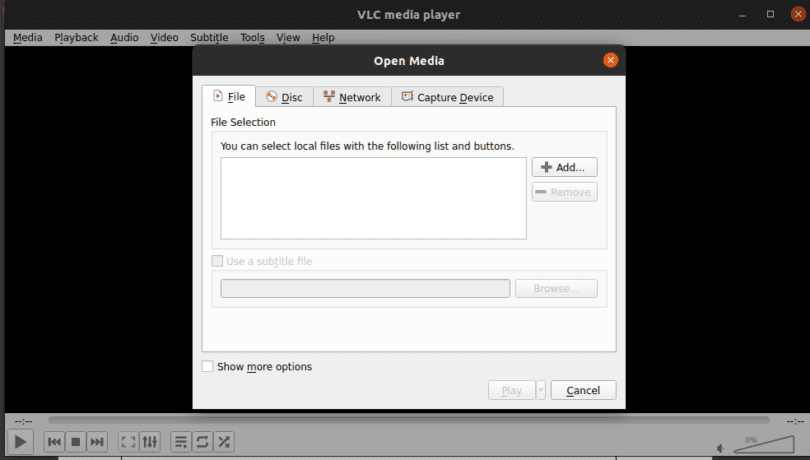 Install and Use VLC Media Player in Linux