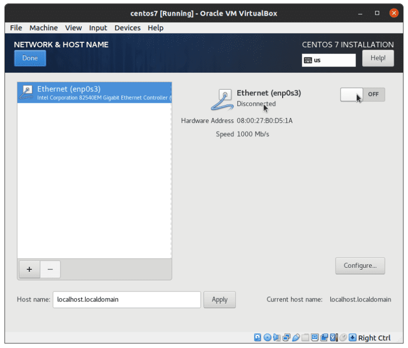 How to Install CentOS 7 on Virtual Box
