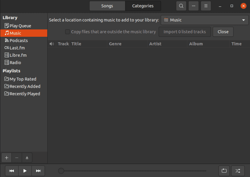 Install Rhythmbox on Linux
