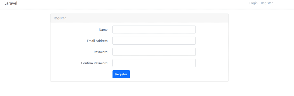 Форма входа и регистрации. Login register. Hash Laravel. Auth.