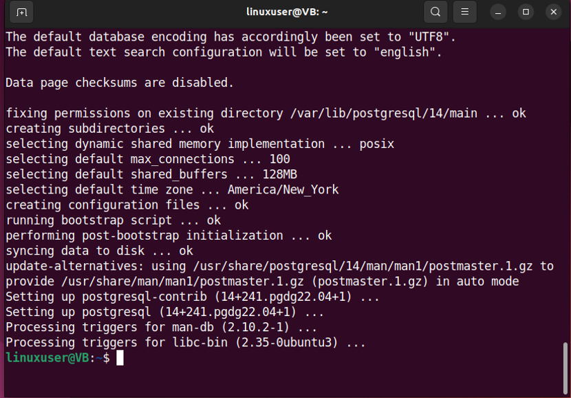 Tutorial Postgresql Installation Ubuntu 20 04 Postgres On How To 