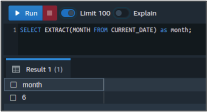 current date in redshift
