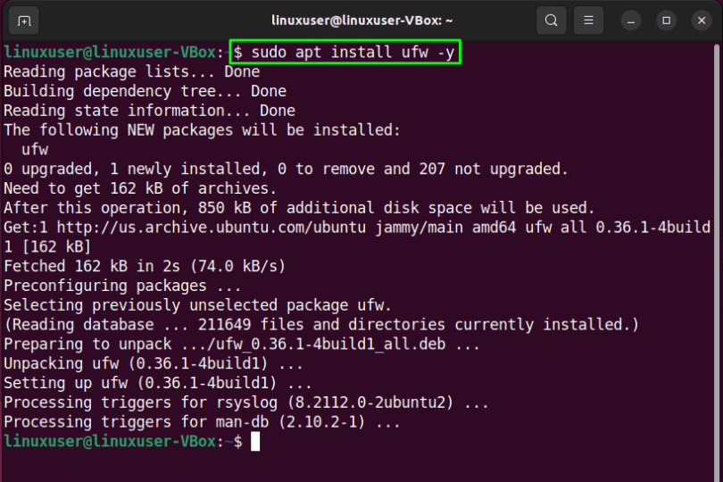 Advanced UFW Firewall Configuration In Ubuntu 22 04