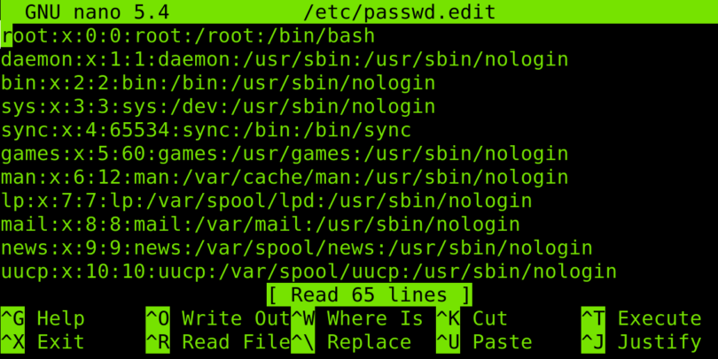 How to View and Understand the /etc/passwd file in Linux