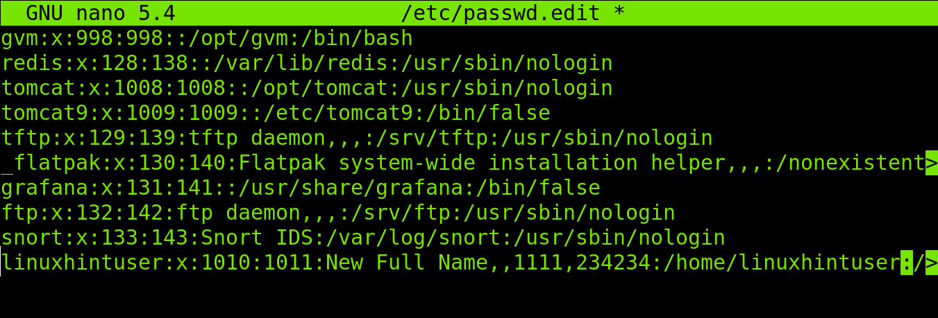 How to View and Understand the /etc/passwd file in Linux