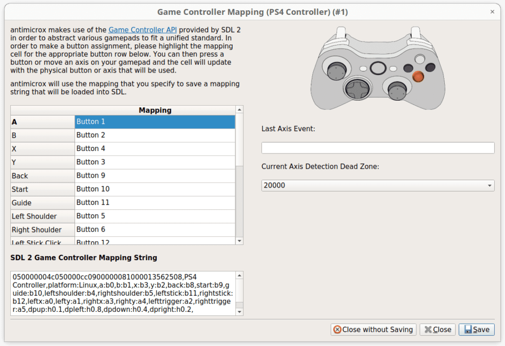 How to Install and Use AntiMicroX Gamepad Mapper in Linux