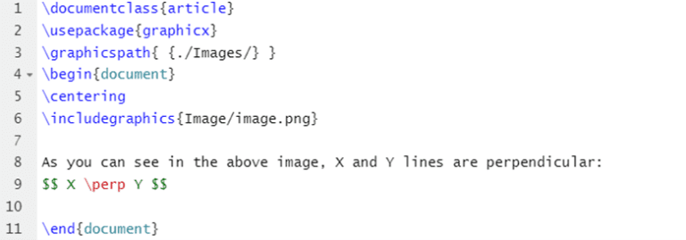 how-to-use-the-perpendicular-symbol-in-latex
