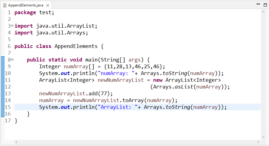 How To Add Elements To An Array In Java