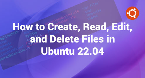 Cách tạo, đọc, sửa và xóa tệp trên Ubuntu 22.04 - Xóa phông chữ Ubuntu: Tệp tin là một phần quan trọng của hệ thống Linux và cần phải biết cách quản lý chúng. Trên Ubuntu 22.04, bạn có thể tạo mới, đọc, sửa và xóa tệp một cách nhanh chóng và dễ dàng. Hãy cùng xem hình ảnh để tìm hiểu thêm về các thao tác này trên Ubuntu 22.04 và áp dụng trong công việc hàng ngày của bạn.