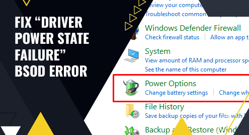 How to Fix “Driver Power State Failure” BSOD Error