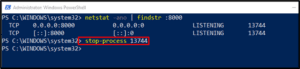 How to Kill the Process Currently Using a Port on localhost in Windows ...