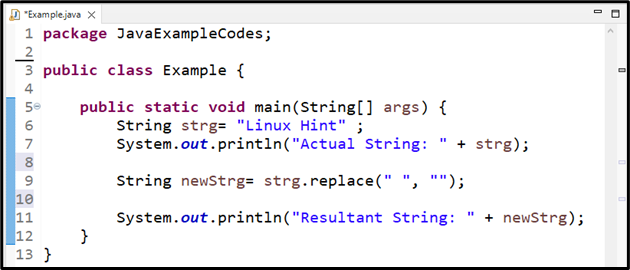 How To Remove A Character From String In Java