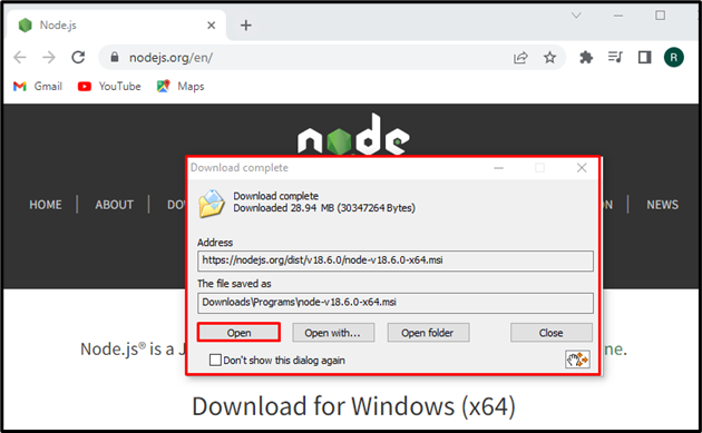update npm windows