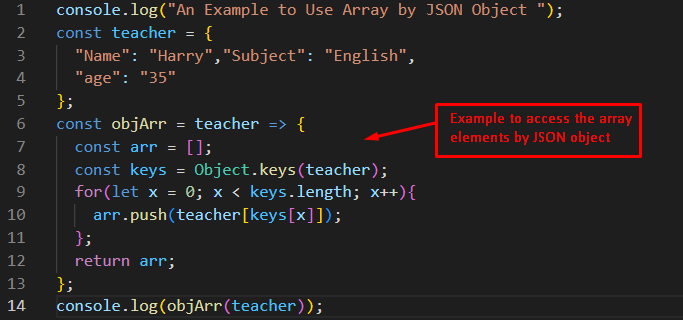 How To Use Array Of JSON Objects In JavaScript UI Tech Mind