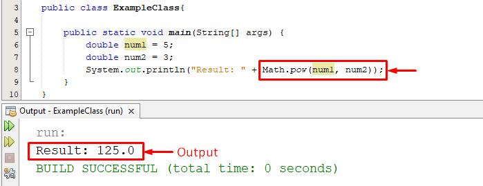 How To Do Exponents In Java