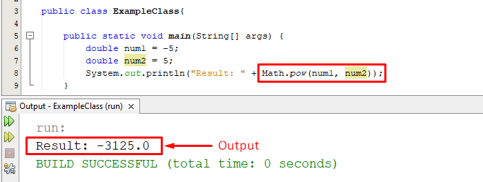 How To Do Exponents In Java