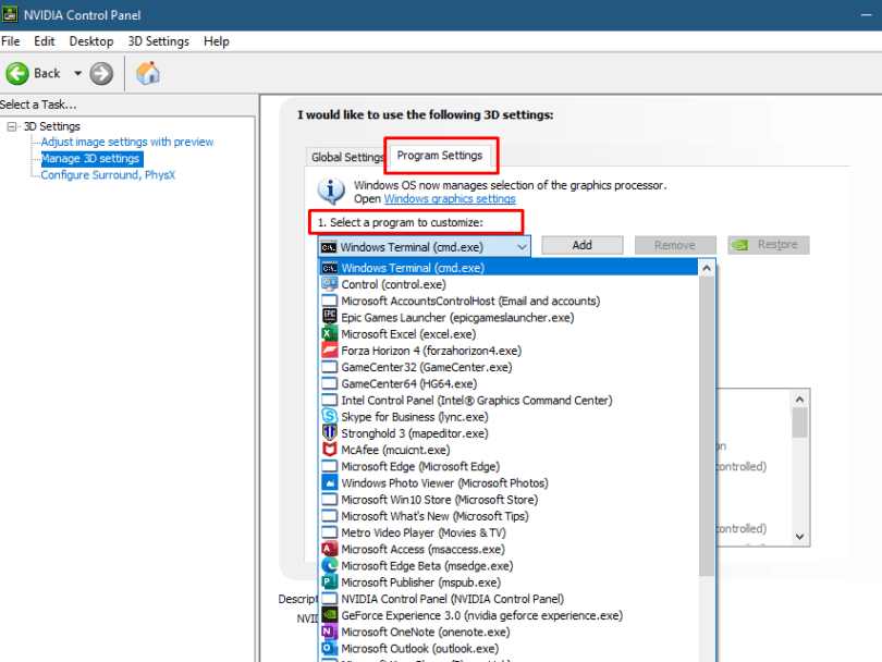 How to Switch From Intel Graphics to Nvidia Windows 10 Laptop?