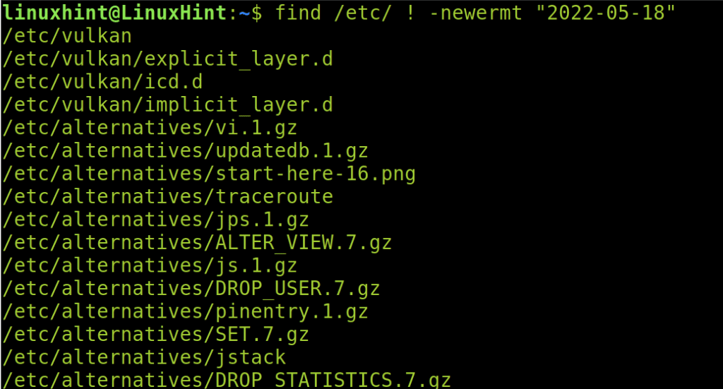 linux-list-files-by-date