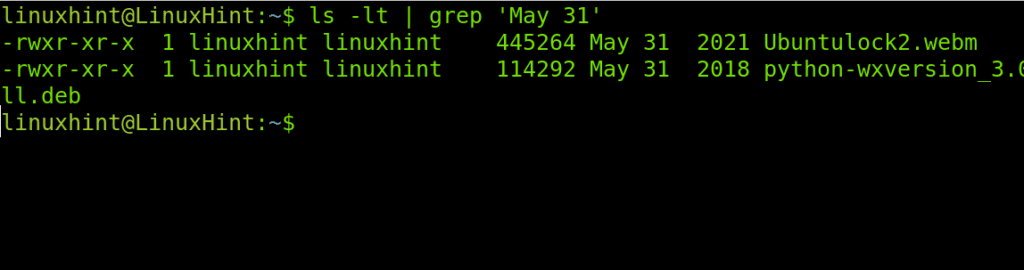 linux-list-files-by-date