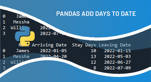 Pandas Add Days To Date - Python