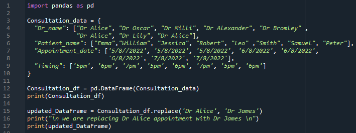 pandas-dataframe-replace