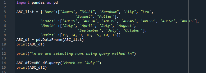 pandas-dataframe-select-rows-by-condition