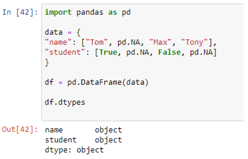 Pandas Change Column Type