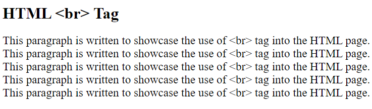 what-is-br-in-html