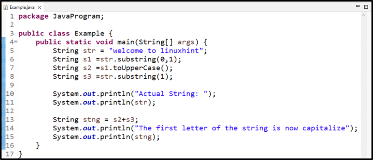 how-to-capitalize-the-first-letter-of-a-string-in-java