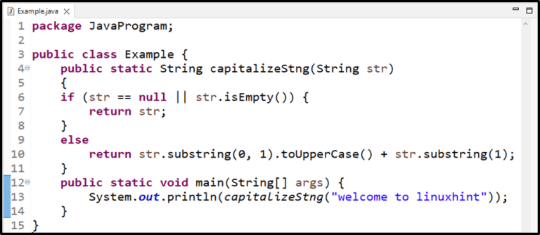 how-to-capitalize-the-first-letter-of-a-string-in-java