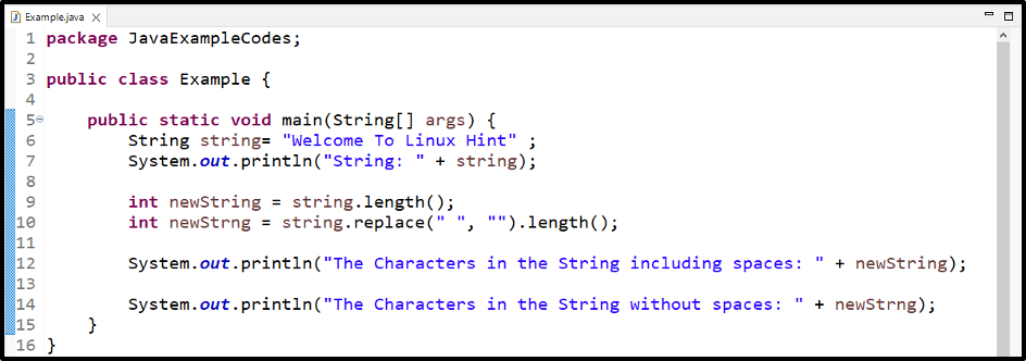 Count String Character In Java