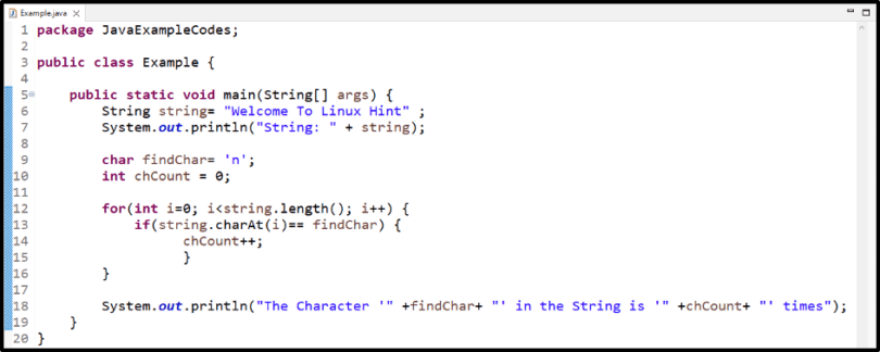 count occurrences of words in string java