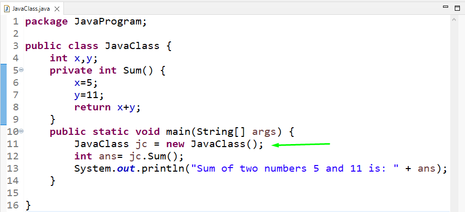 How To Instantiate An Object In Java