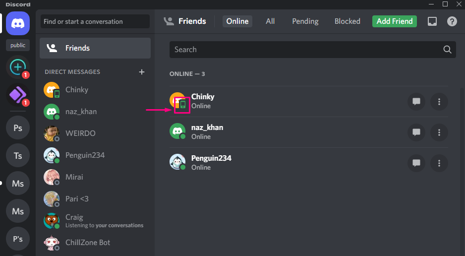 What Does The Phone Mean On Discord