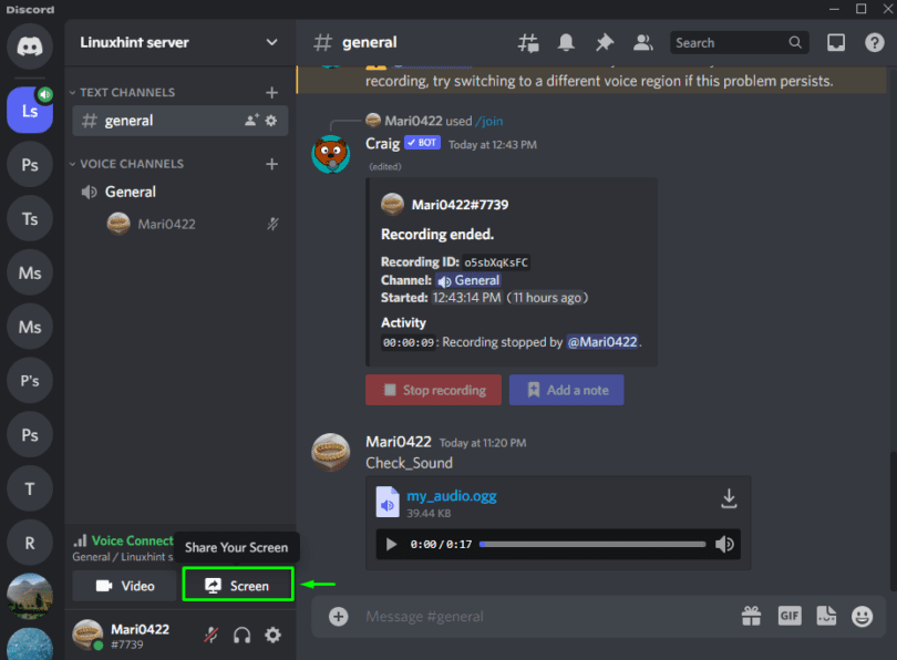 How To Share Sound On Discord