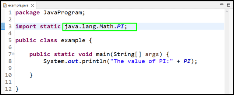 How to Import Math in Java?