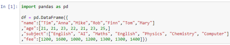 pandas-change-index