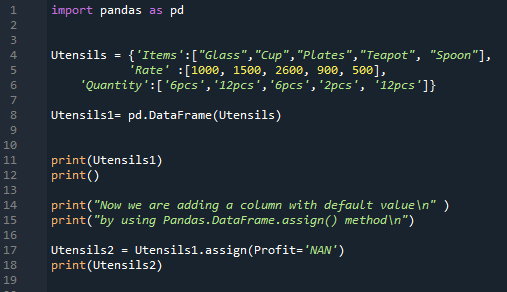 pandas-add-column-with-default-values