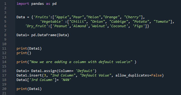 pandas-add-column-with-default-values